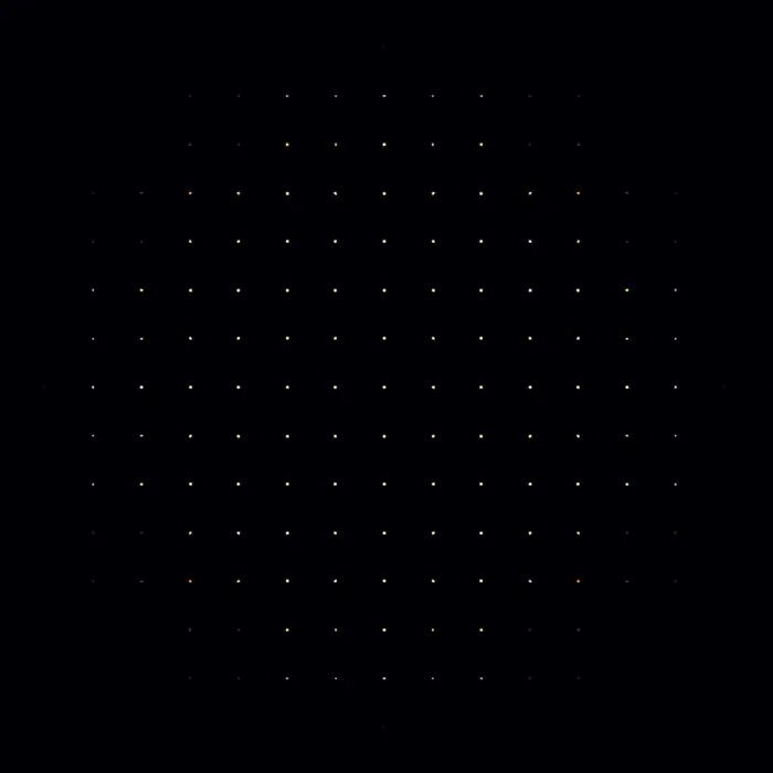 Diffraction pattern of structure 03