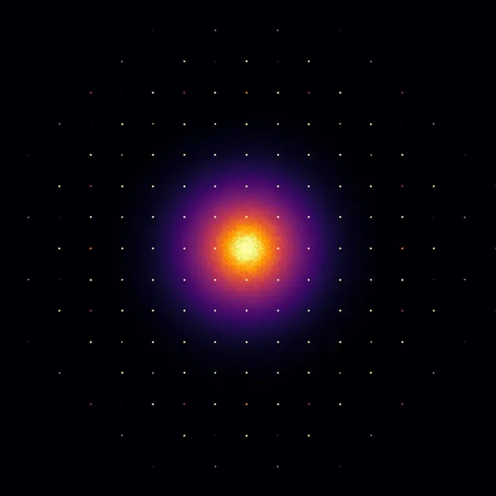 Diffraction pattern of structure 04