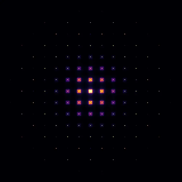 Diffraction pattern of structure 05