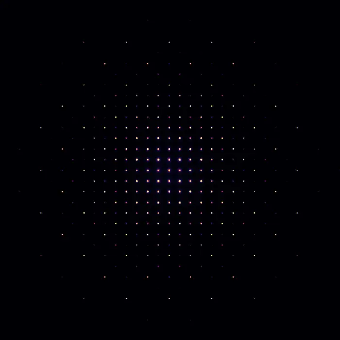 Diffraction pattern of structure 11