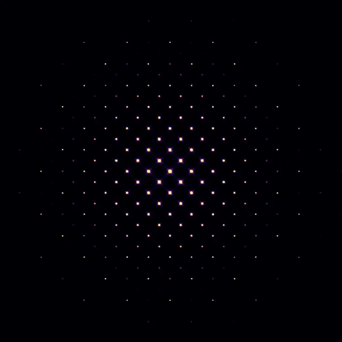 Diffraction pattern of structure 13