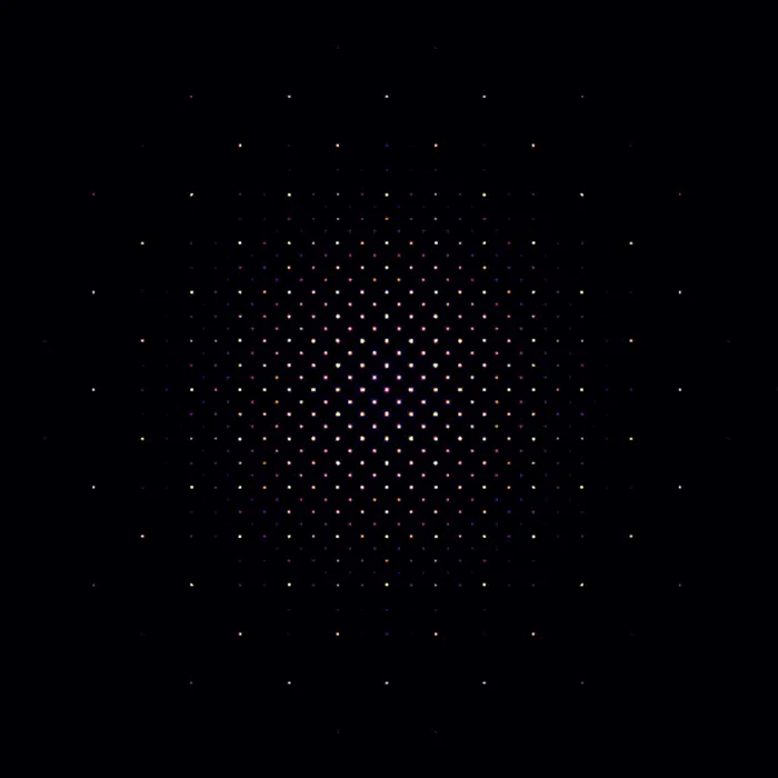 Diffraction pattern of structure 15