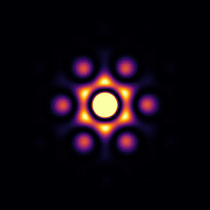Diffraction pattern of structure 08