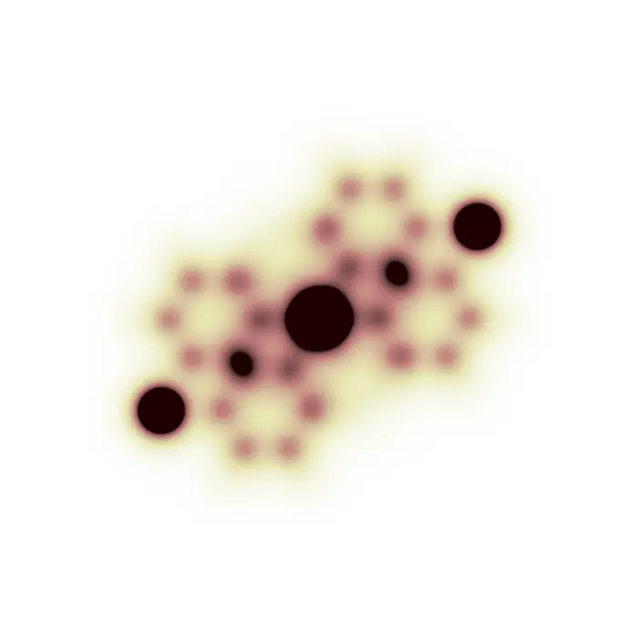Diffraction pattern of structure 03