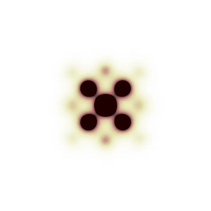 Diffraction pattern of structure 04
