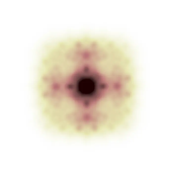 Diffraction pattern of structure 07