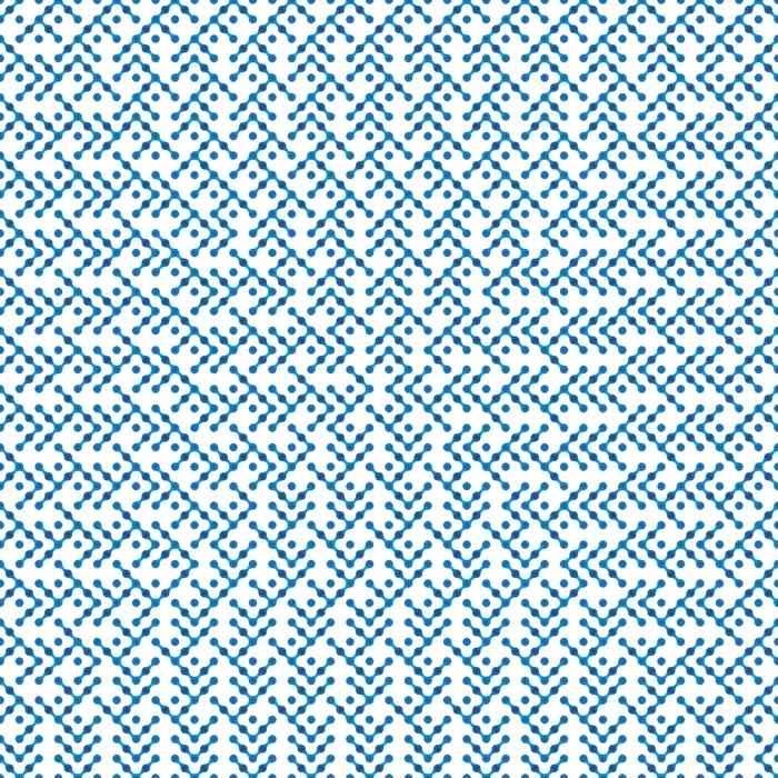 22. Aperiodic tiling from periodic sequence of tiles, and its Fourier transform (Crystal size: 320 tiles radius, number of tiles in the repeating sequence: 3), real space
