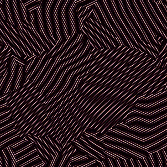 46. Domain boundaries and strain emerging from simulated phyllotaxy, and its Fourier transform. Matthew Pennybacker and Alan C. Newell. (2013), Phys. Rev. Lett. 110, 248104;, real space