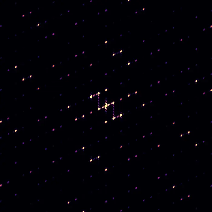 Diffraction pattern of structure 09